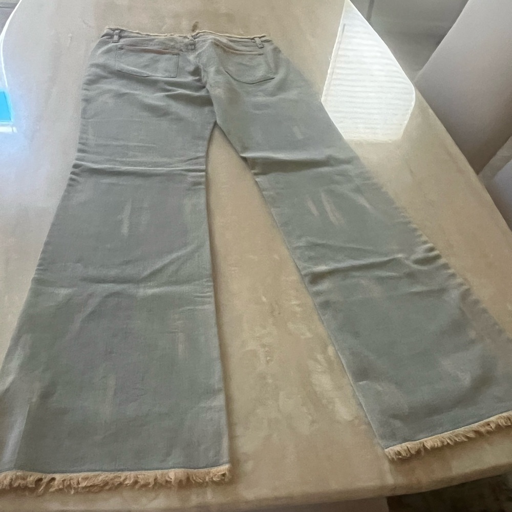 Laundry By Shelli Segal Frayed Hem Blue Jeans